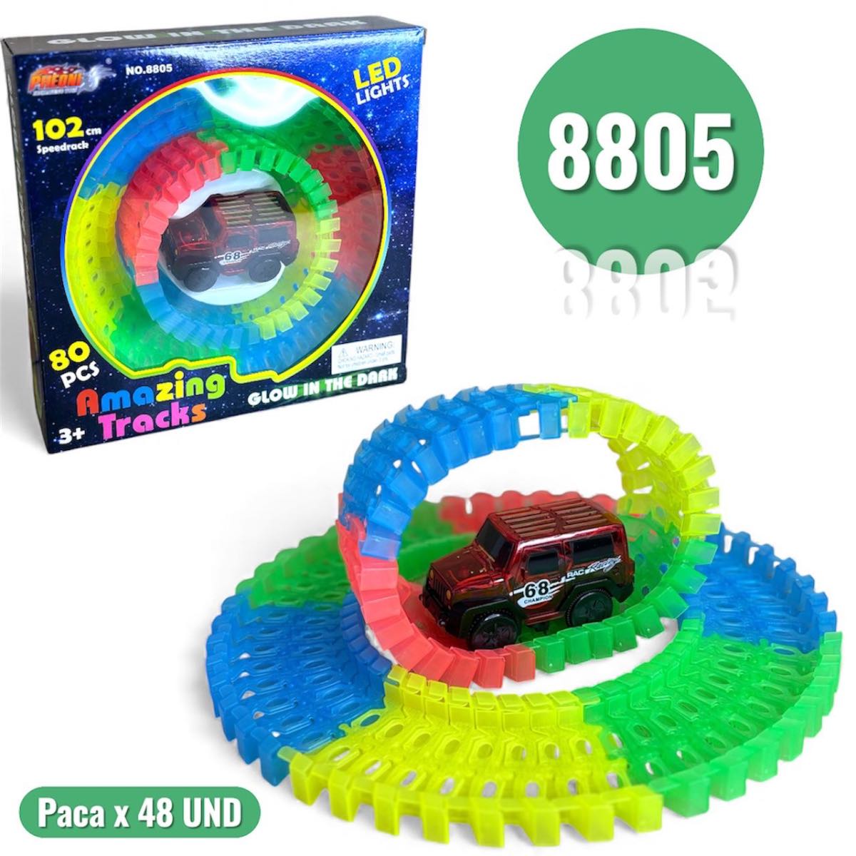 SET PISTA DE CARRO 8805