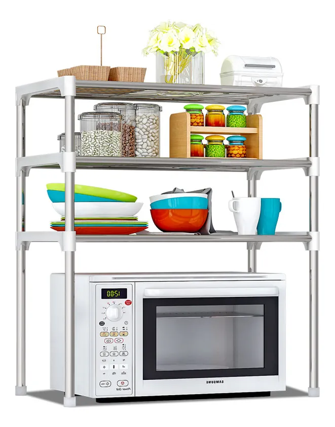 ORGANIZADOR DE MICROONDAS 3 NIVELES