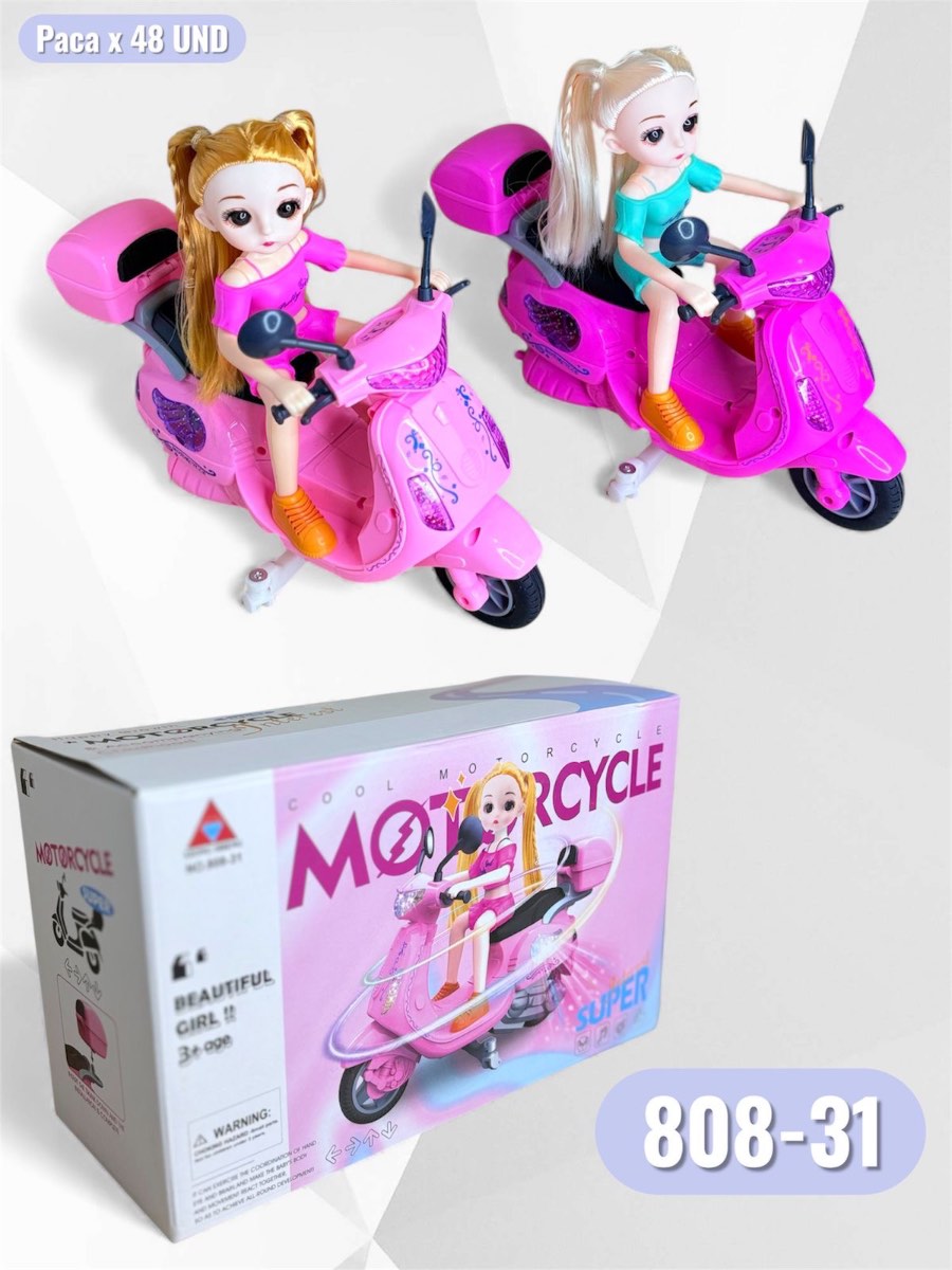 MUÑECA EN MOTO 808-31