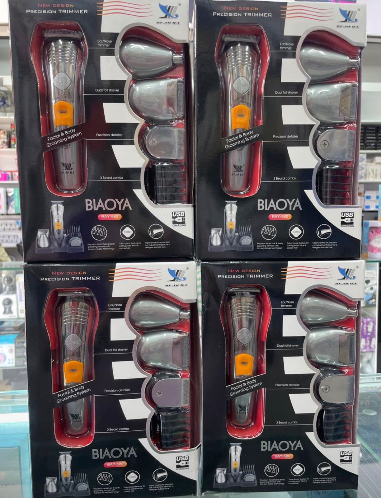 Maquina Barbera Profesional 4 en 1