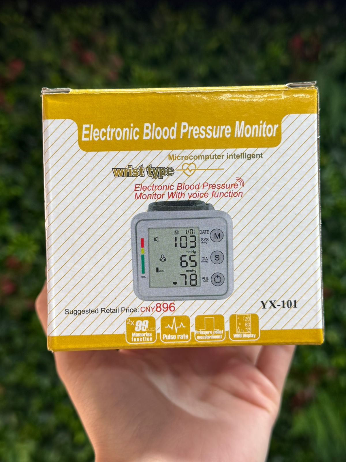 TENSIOMETRO DIGITAL DE MUÑECA