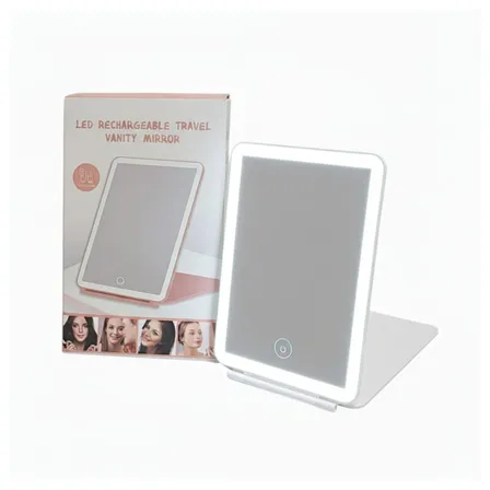 ESPEJO CON LUZ LED CON PROTECTOR