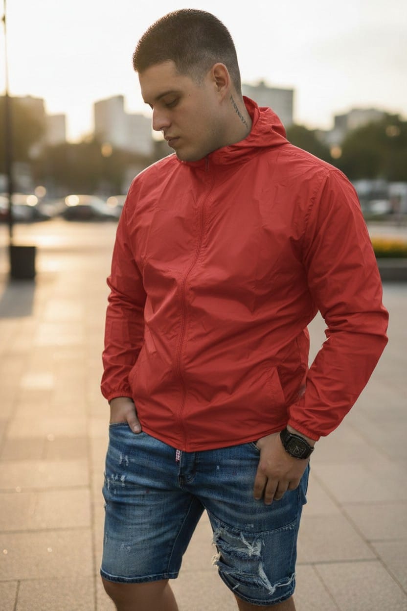 CHAQUETA CABALLERO CORTA VIENTOS - Vista 1