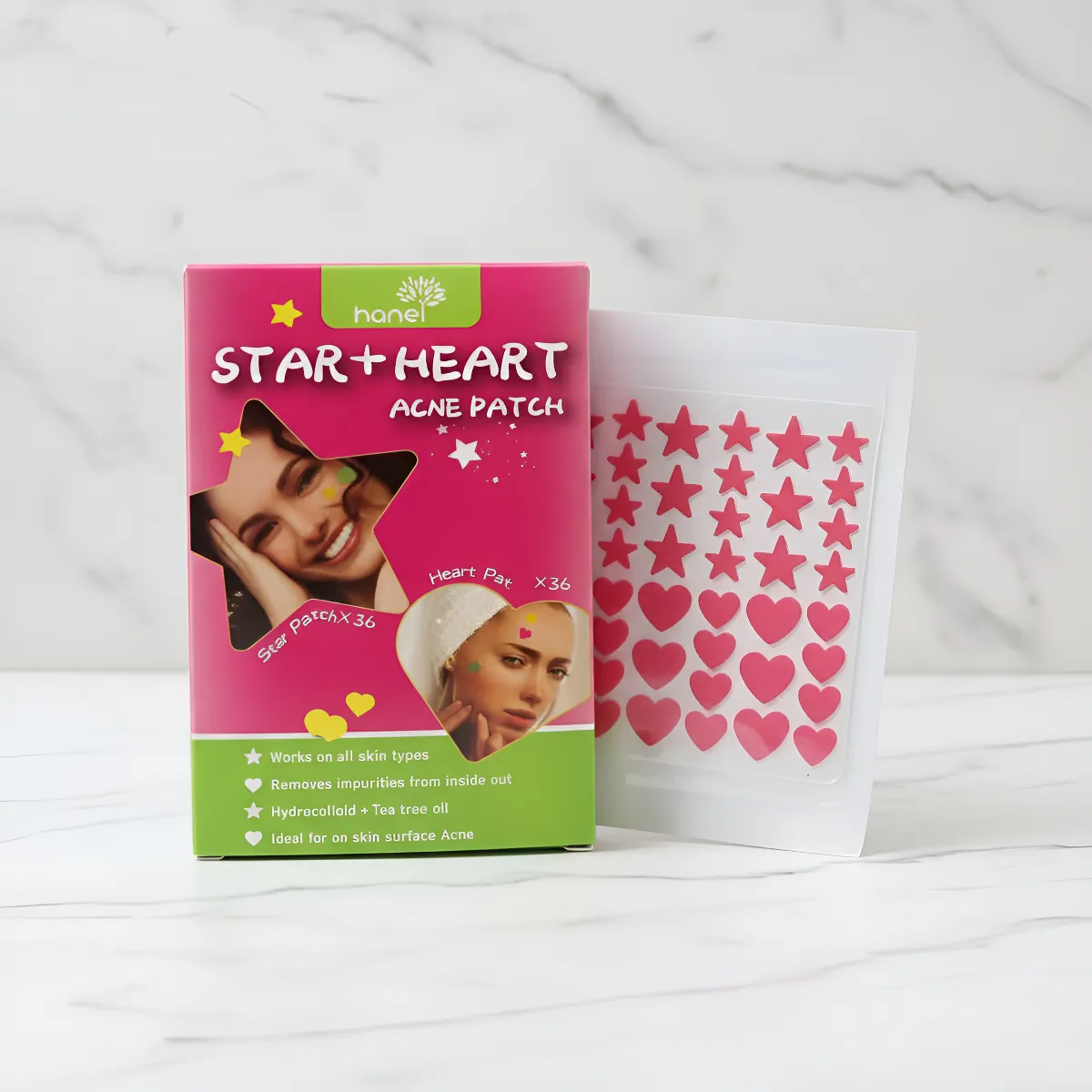 parche de acné estrella