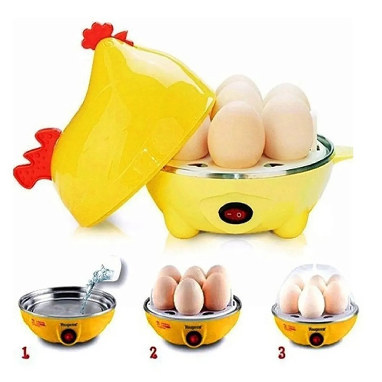 Gallina hervidor de huevos