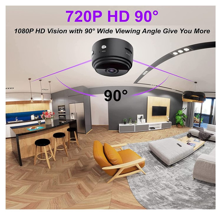 Miniatura 3 de Mini Camara Espia Wifi Visión Nocturna c