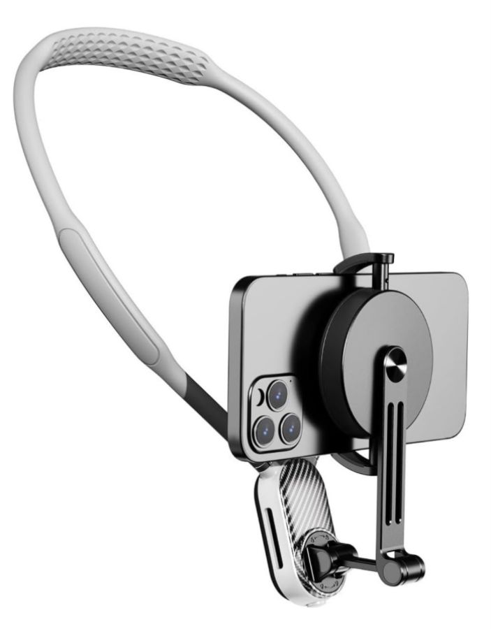 SOPORTE MAGNETICO DE PECHO PARA CELULAR