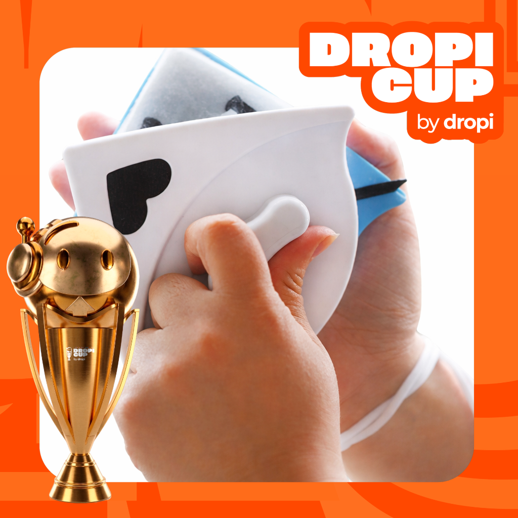 Limpia Vidrios Magnetico Doble DROPI CUP