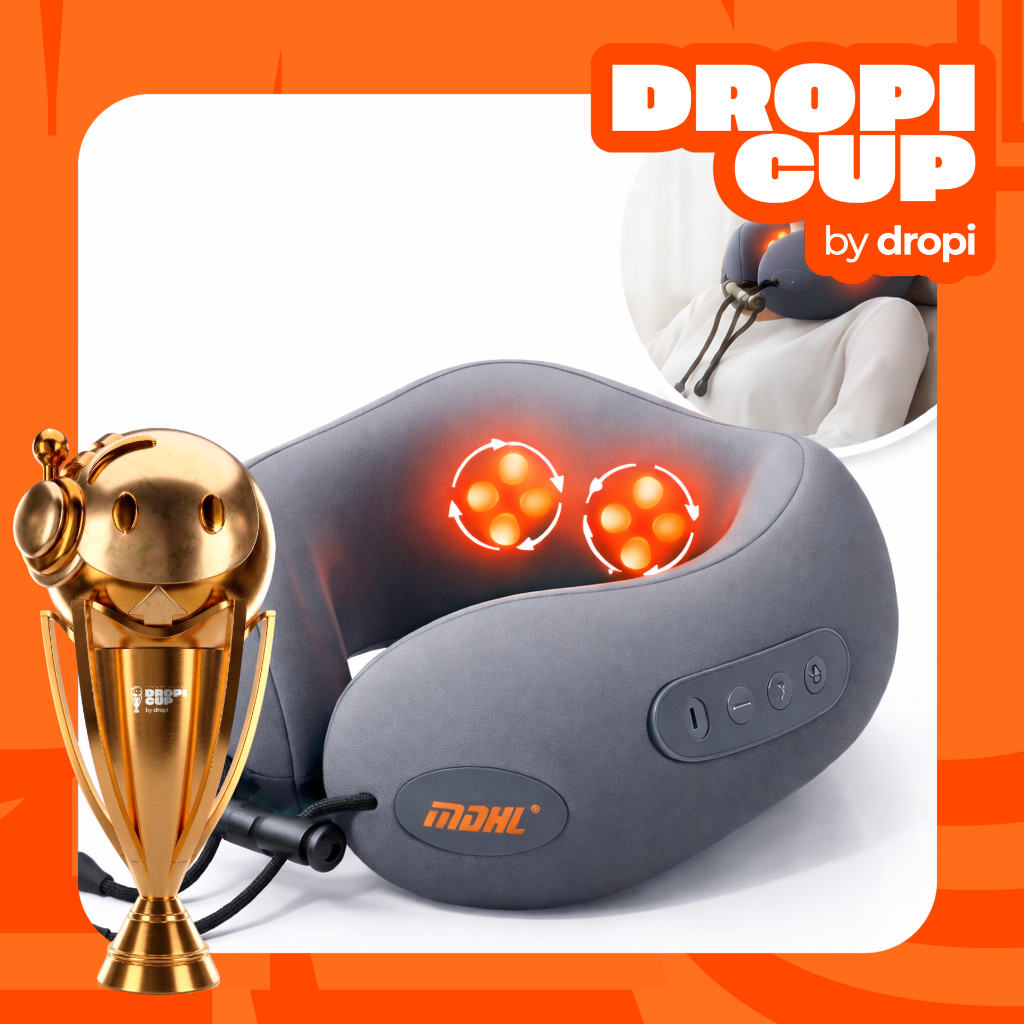 Masajeador Cuello Calor DROPI CUP