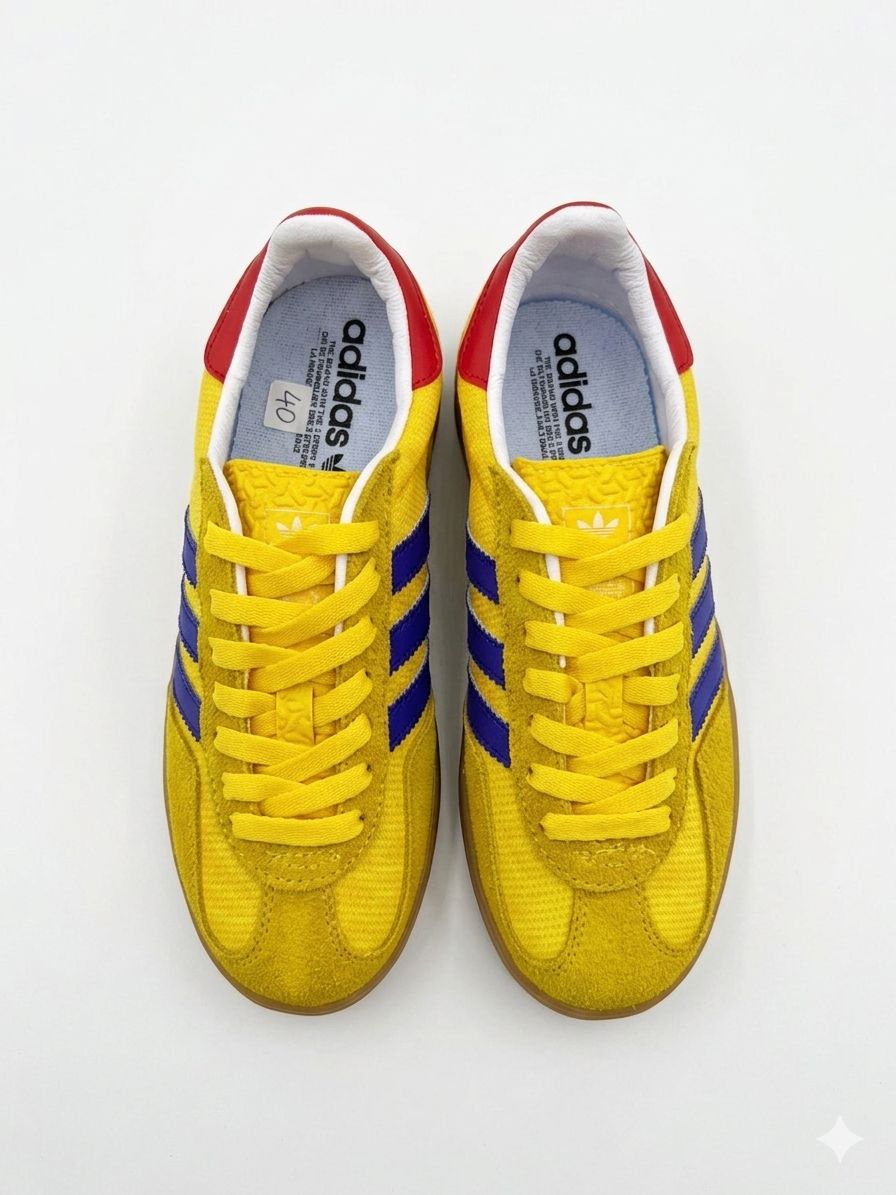 ADIDAS GAZELLE Y44 AMARILLO