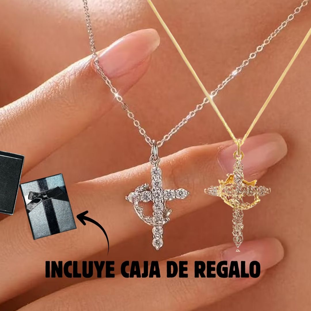 Collar Cruz Corona + CAJREGL - Vista 1