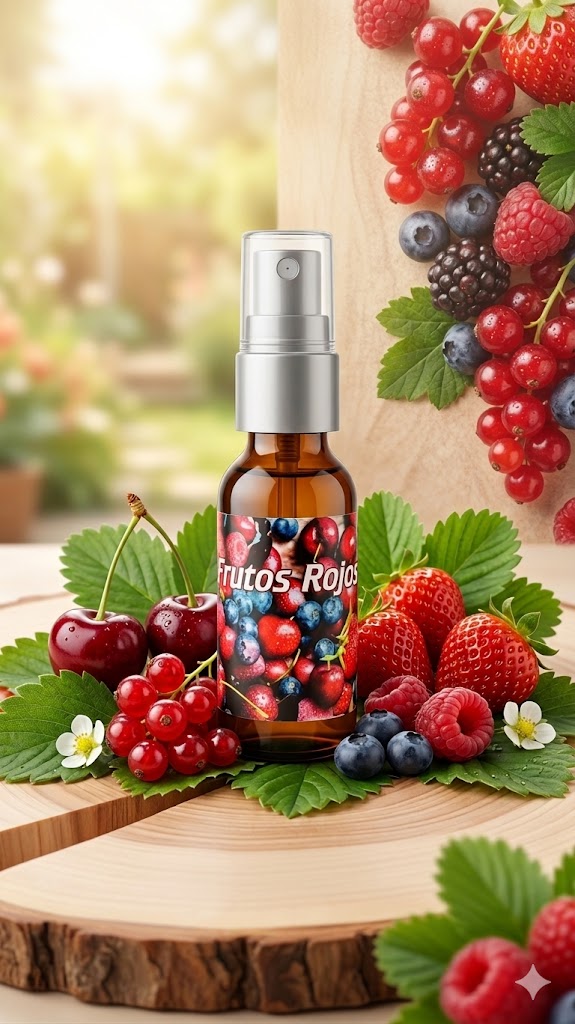 fragancia frutos rojos