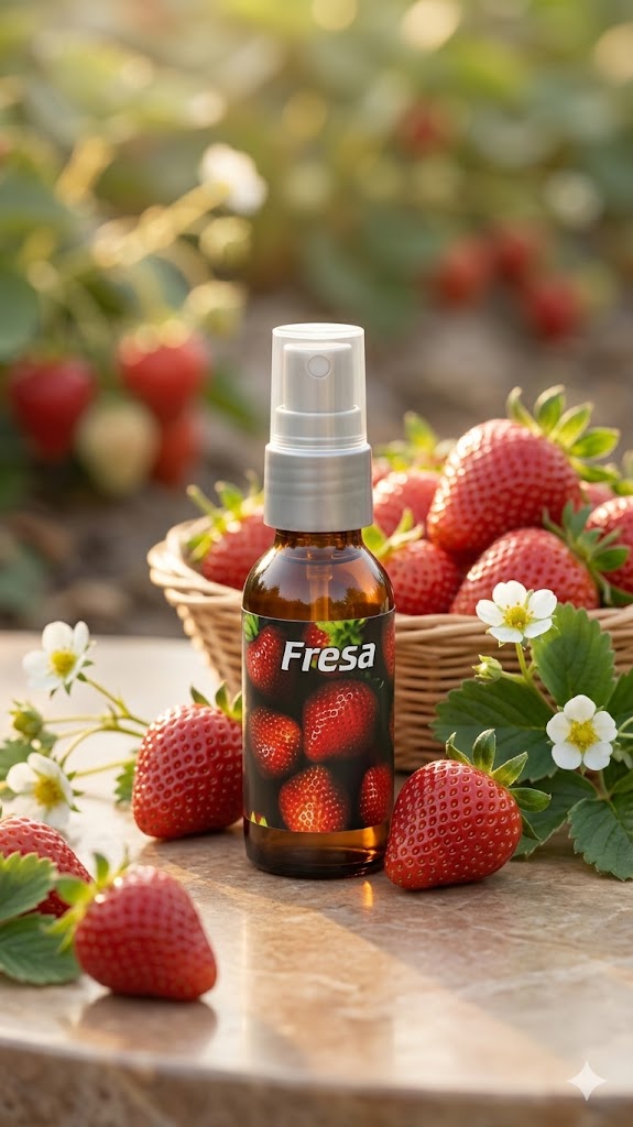 fragancia de fresa