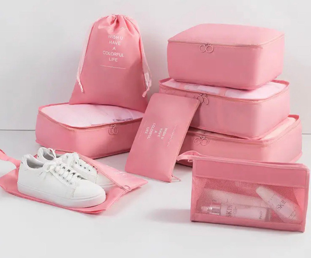 Bolsas viajeras x 8 Pzas