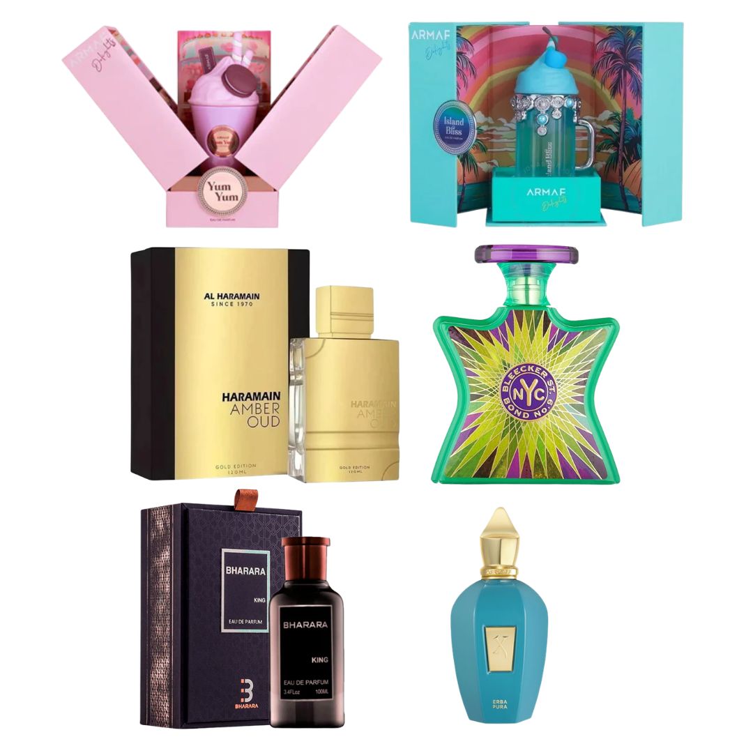 COMBO 5 PERFUMES JULIAN MATTOS
