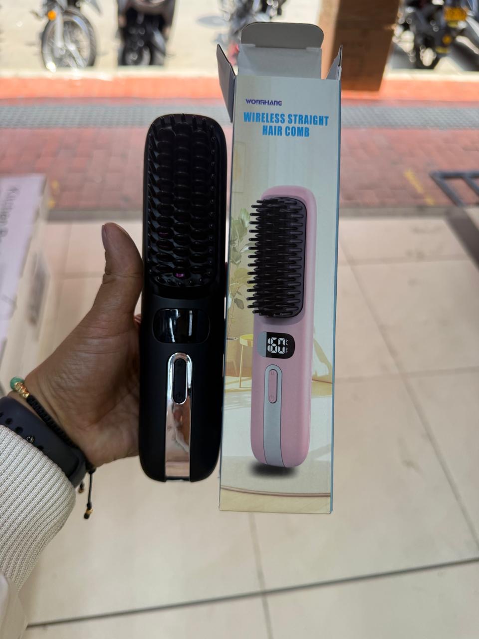 Vista 3 de Cepillo alisador inalámbrico portátil