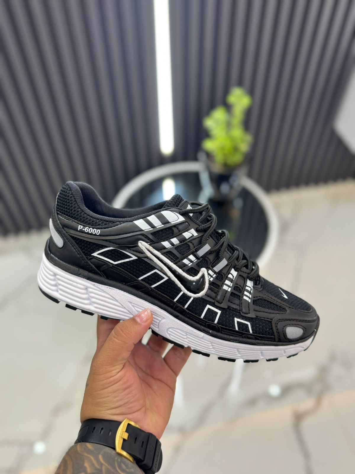 🔥 NIKE P6000  Negro