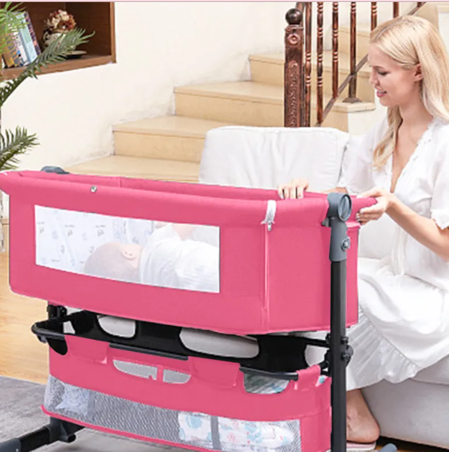 CUNA COLECHO BEBES 2026 COLOR ROSA🌟🌟