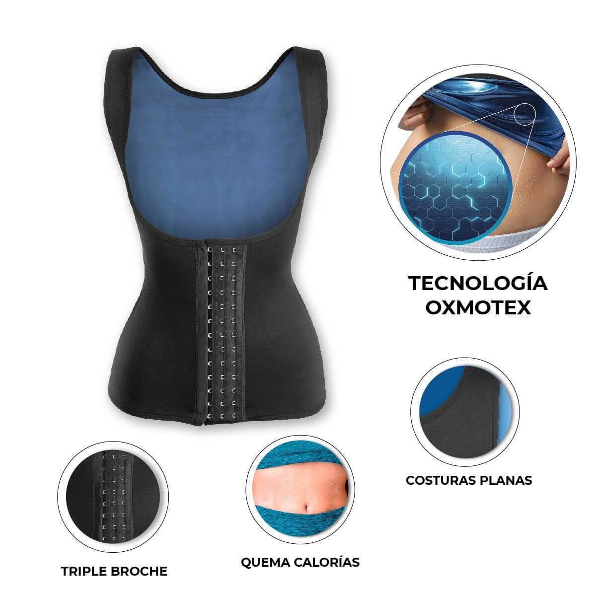 CHALECO OSMOTEX BROCHE DAMA