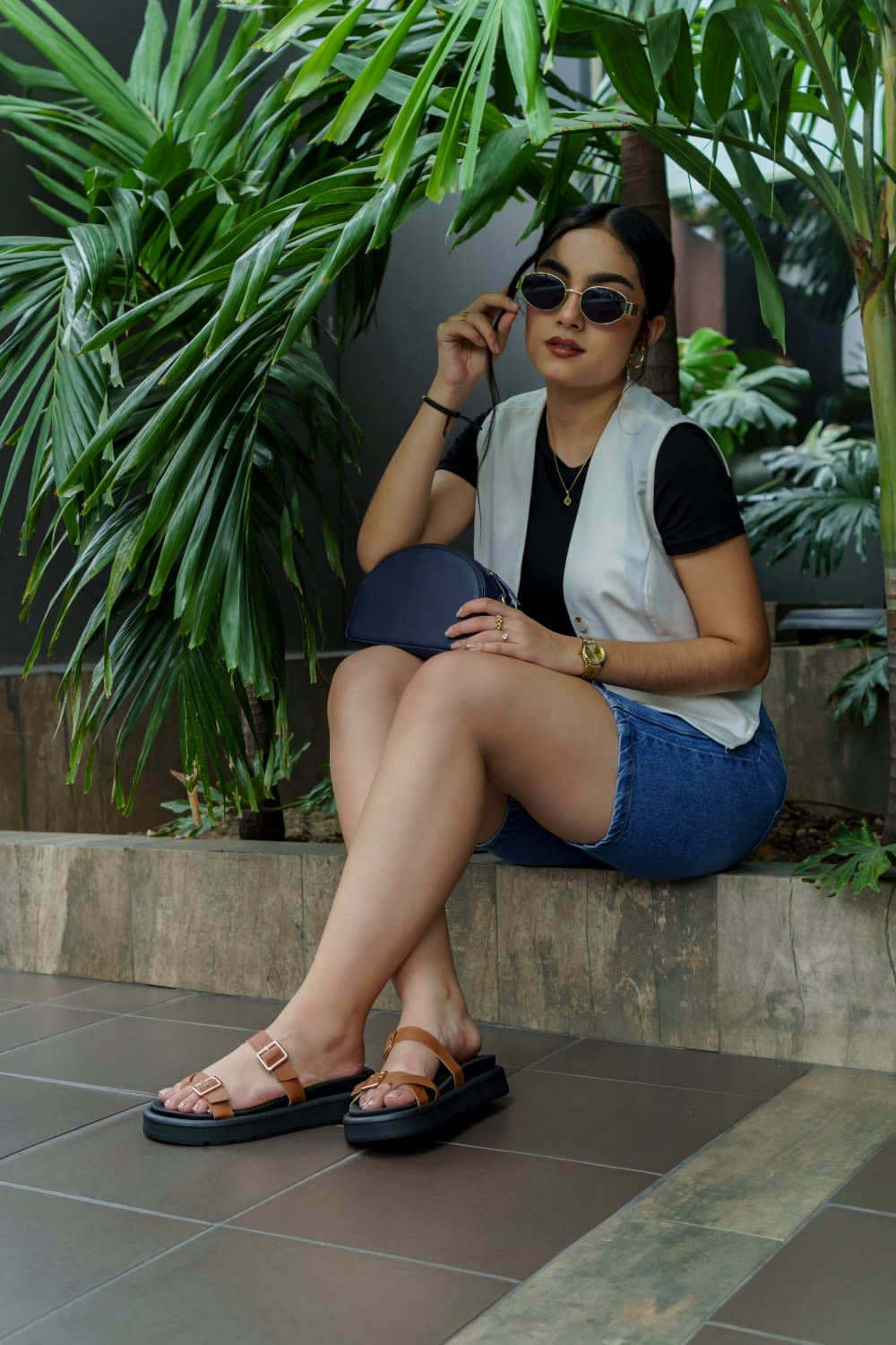 Sandalias Para Dama Marron