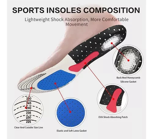 Plantillas Deportiva De Calzado