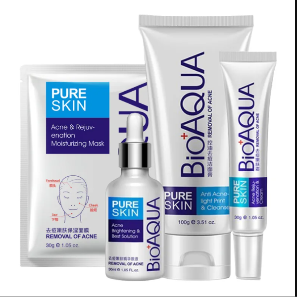 Miniatura 2 de COMBO ANTI ACNE BIOAQUA + CAJA DE SEG