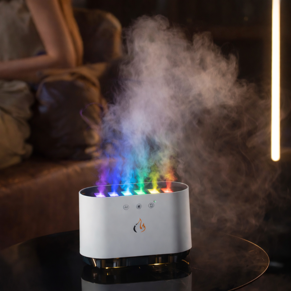 Humidificador RGB 6 Difusor Rítmico 257