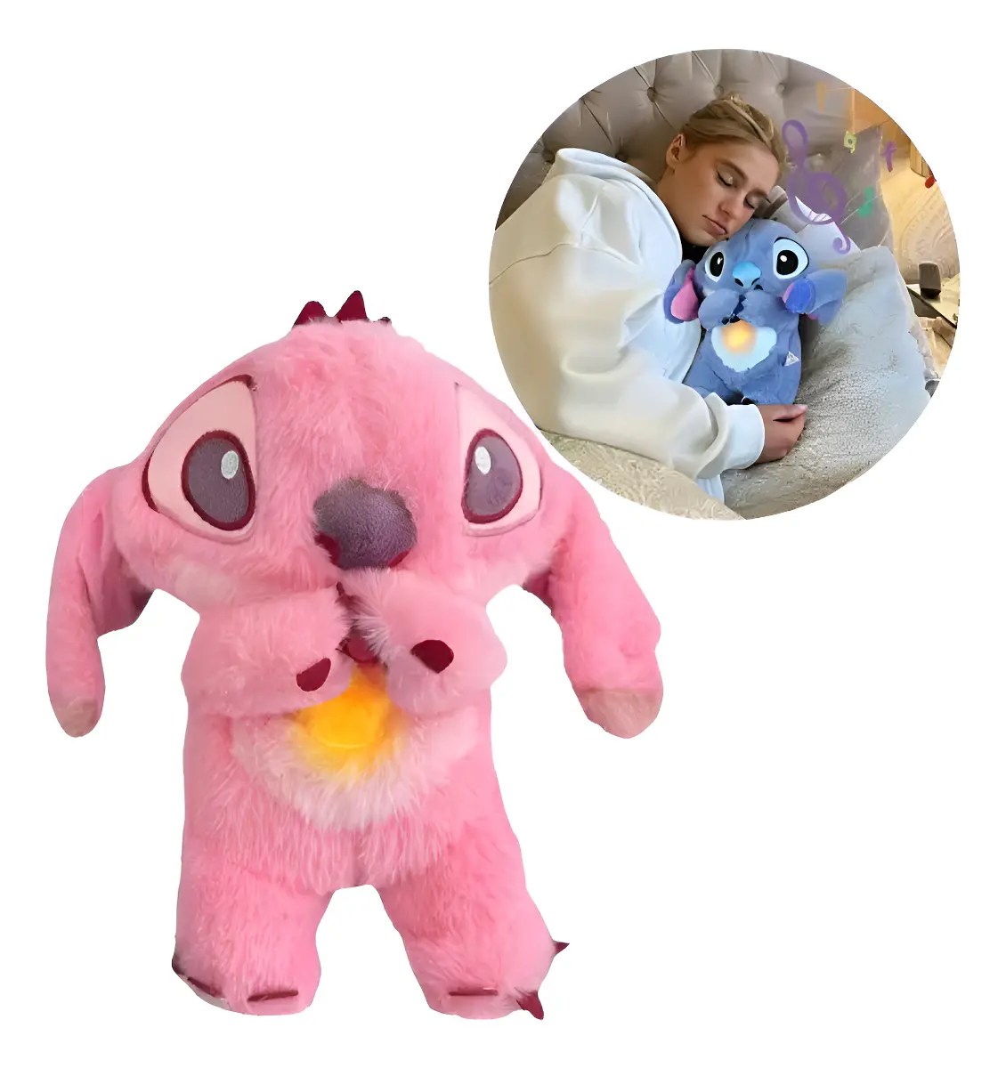 Vista 6 de Peluche Stich con sonido