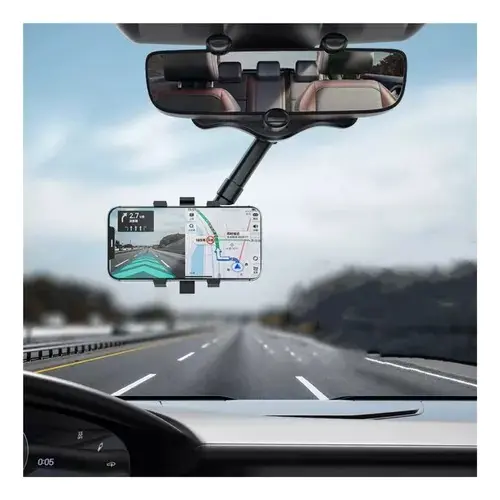 HOLDER SOPORTE CELULAR DE RETROVISOR