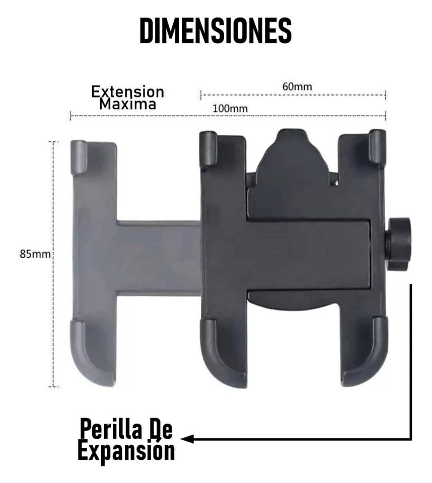 SOPORTE METALICO EXPANDIBLE MOTOCICLETA