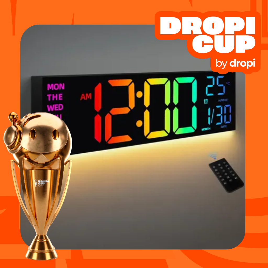 Reloj Digital Multicolor