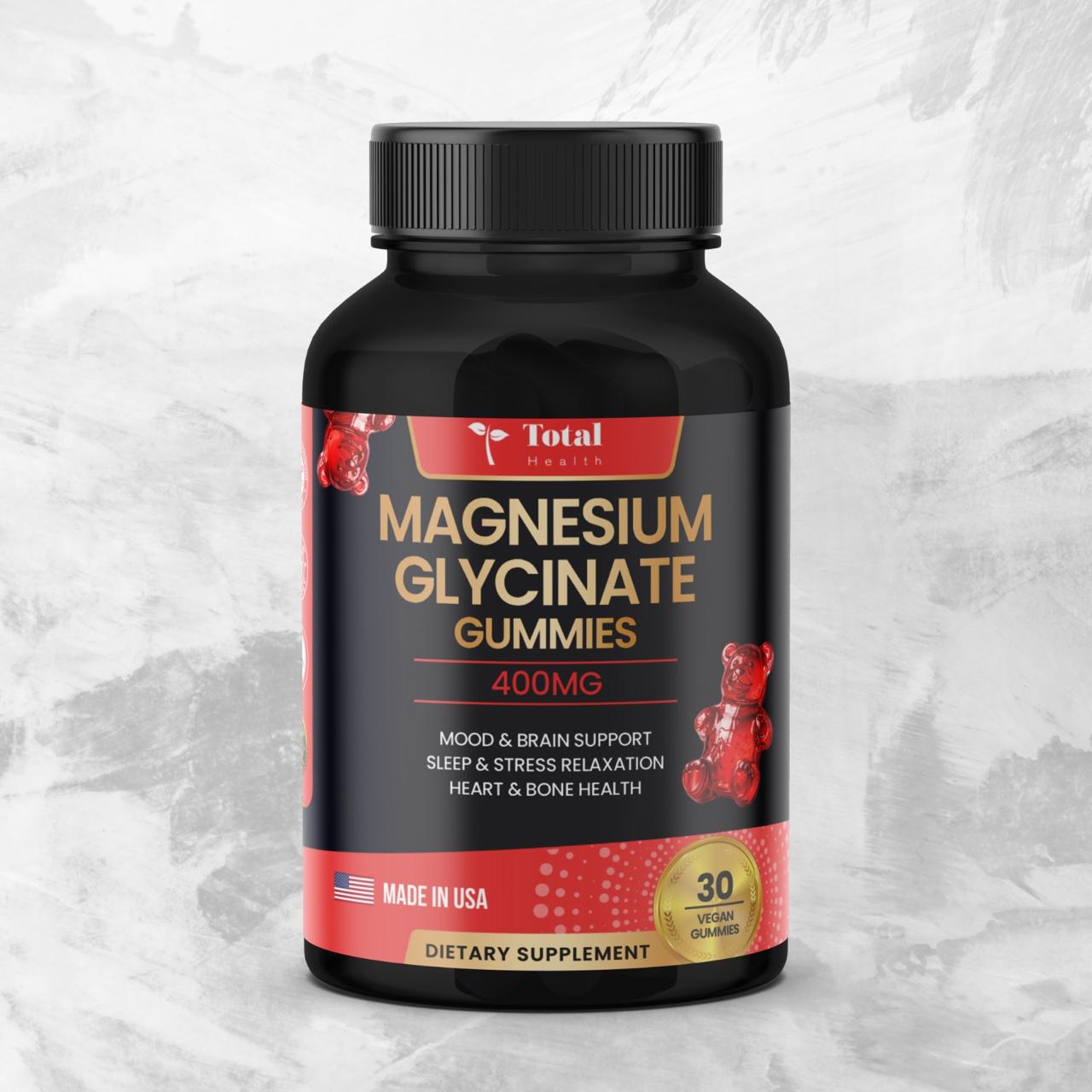 GOMAS GLYCINATO DE MAGNESIO TOTAL HEALTH