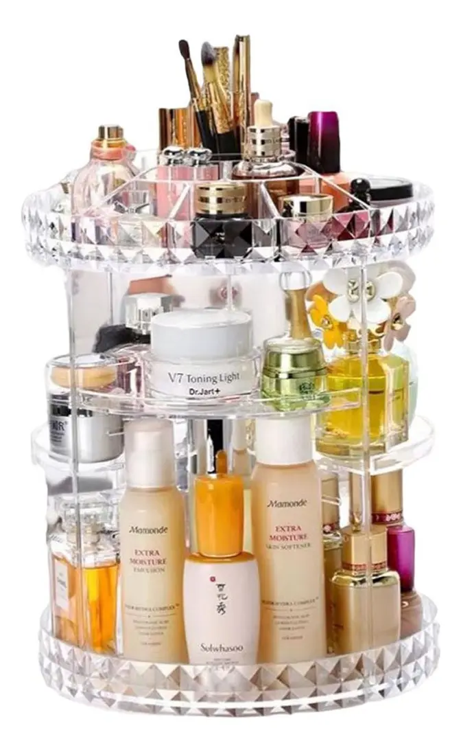 ORGANIZADOR DE MAQUILLAJE 360