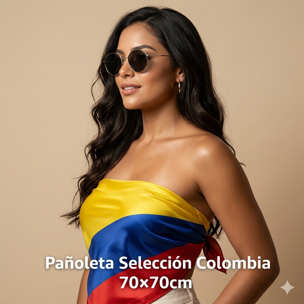 PAÑOLETA DE LA SELECCION COLOMBIA