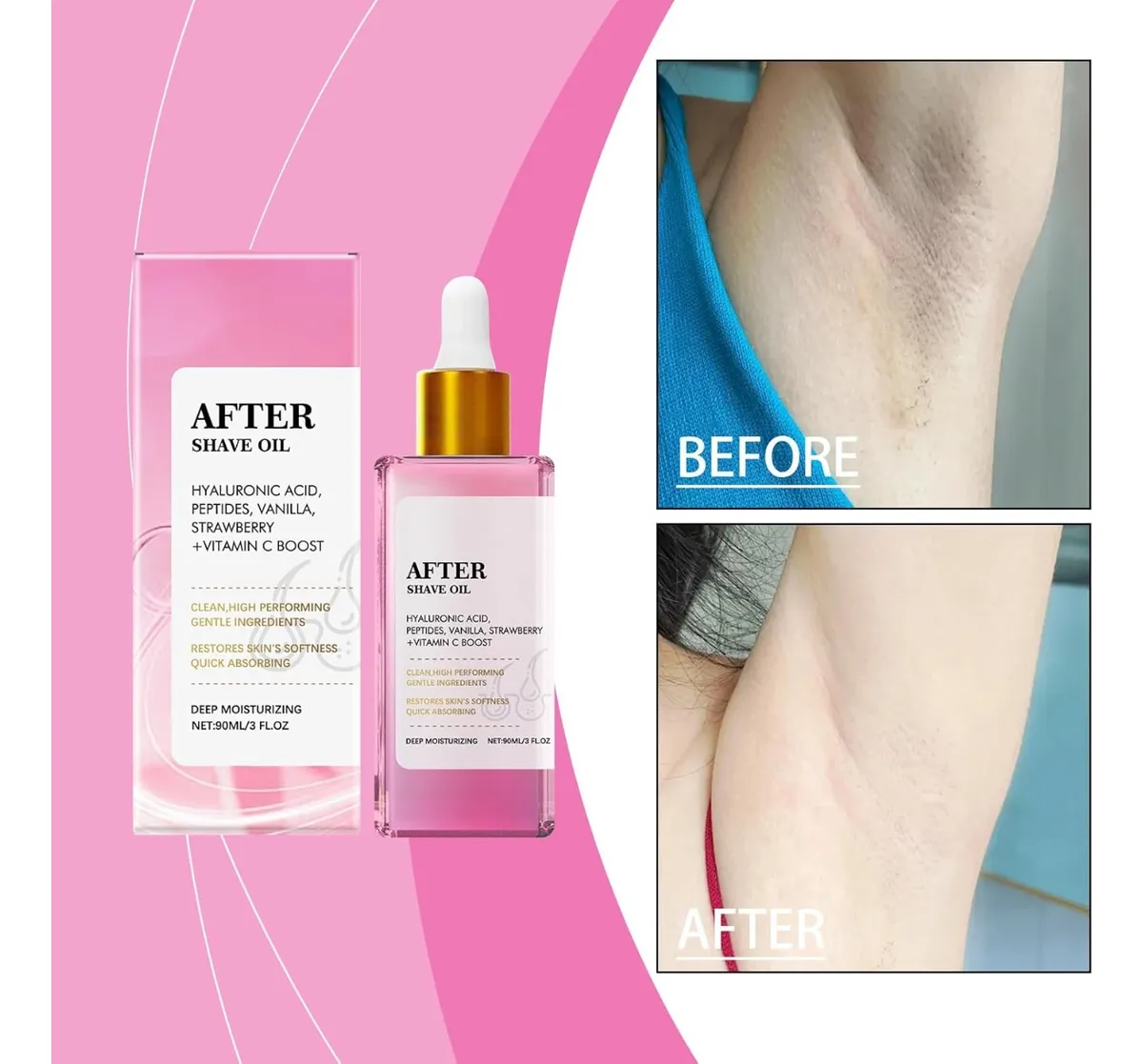 Vista 3 de ACEITE POST -AFEITADOR ACIDO HIALUNICO