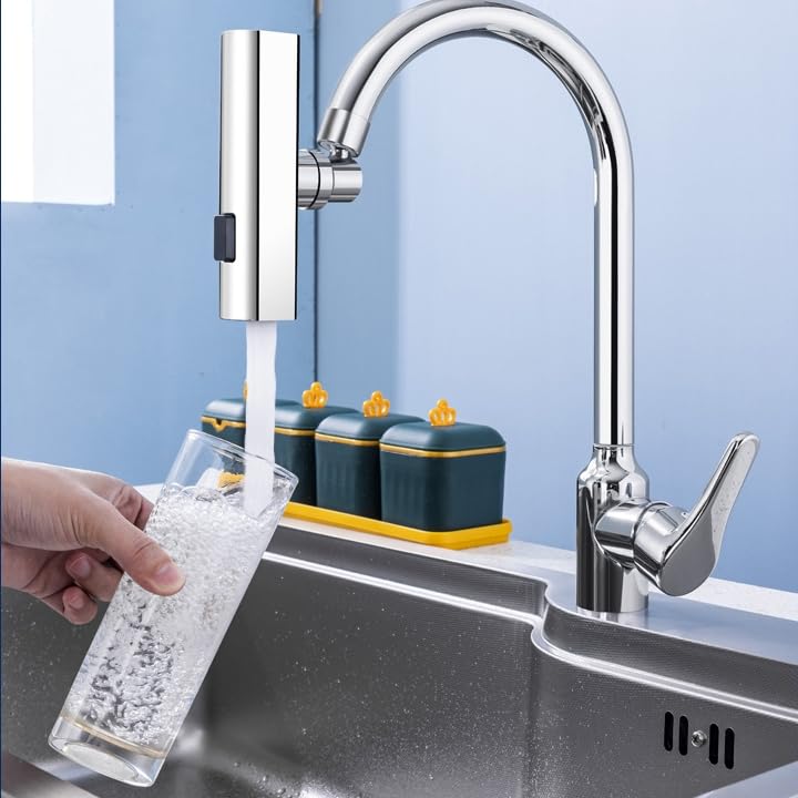 Grifo extension giratorio multifuncional