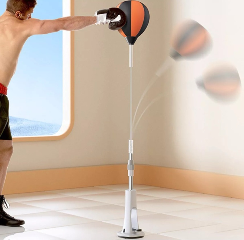 Pera De Boxeo Con Base Resorte Estable