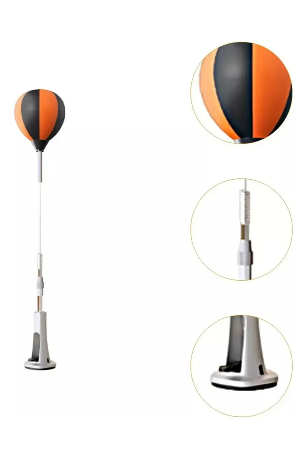 Vista 2 de Pera De Boxeo Con Base Resorte Estable