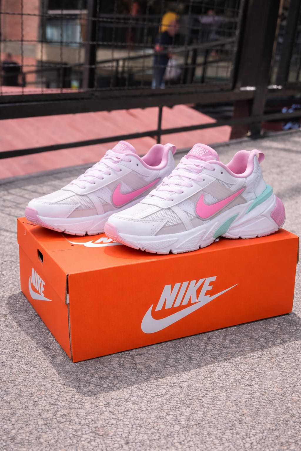Bellos Nike Dama Fc Blanco Chulo Rosa