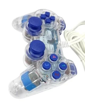 Vista 2 de CONTROL DOBLE USB PARA PC TRANSPARENTE