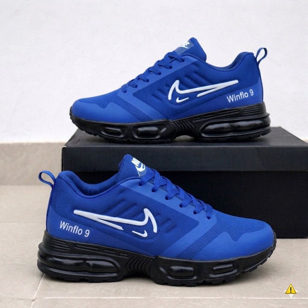 Nike Air Winflo 9 Azul Mt