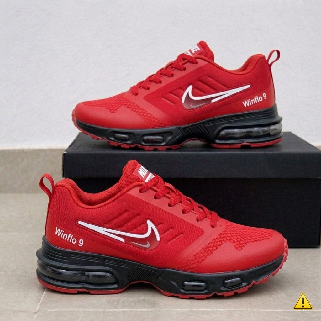 Nike Air Winflo 9 Rojo Mt