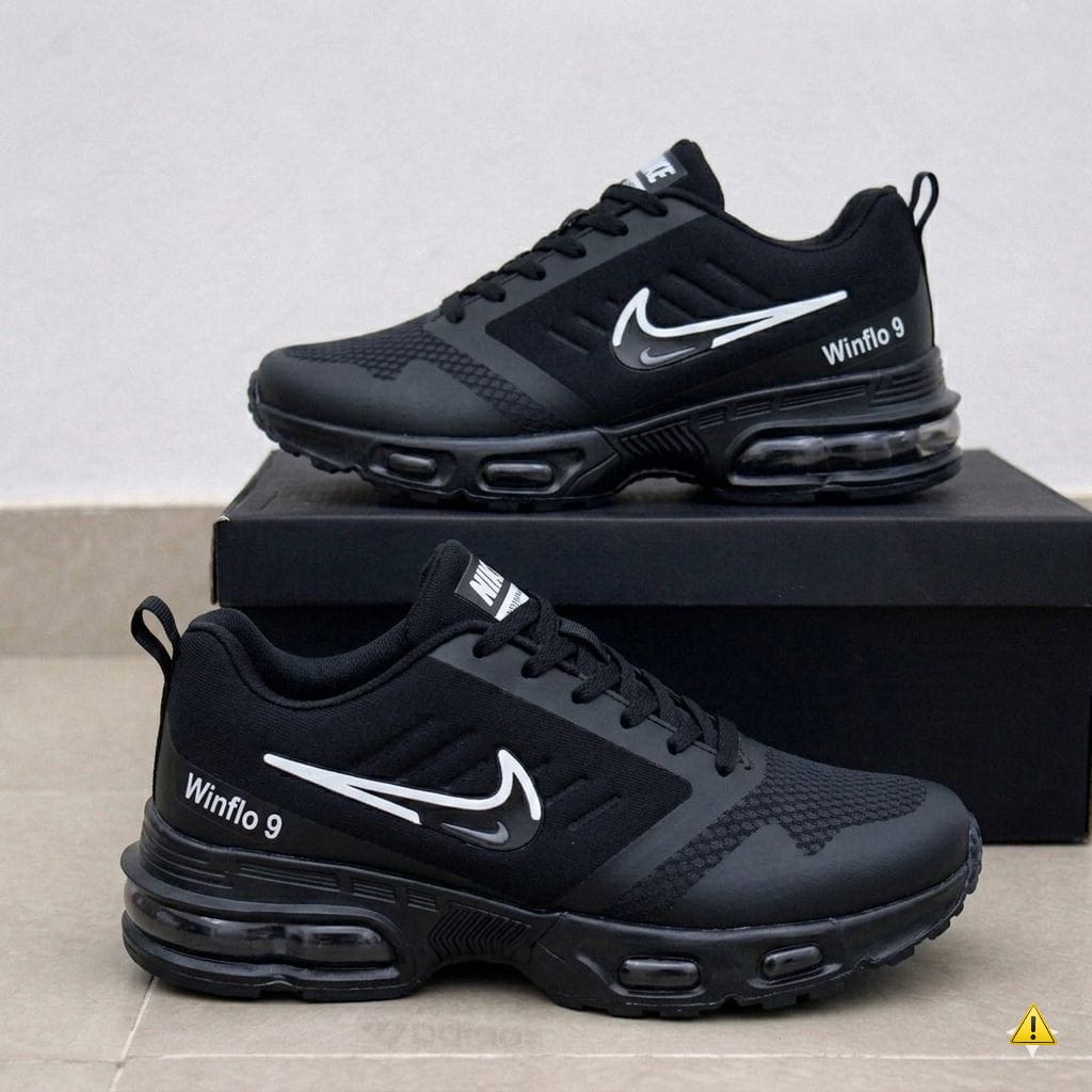 Nike Air Winflo 9 Negro Mt