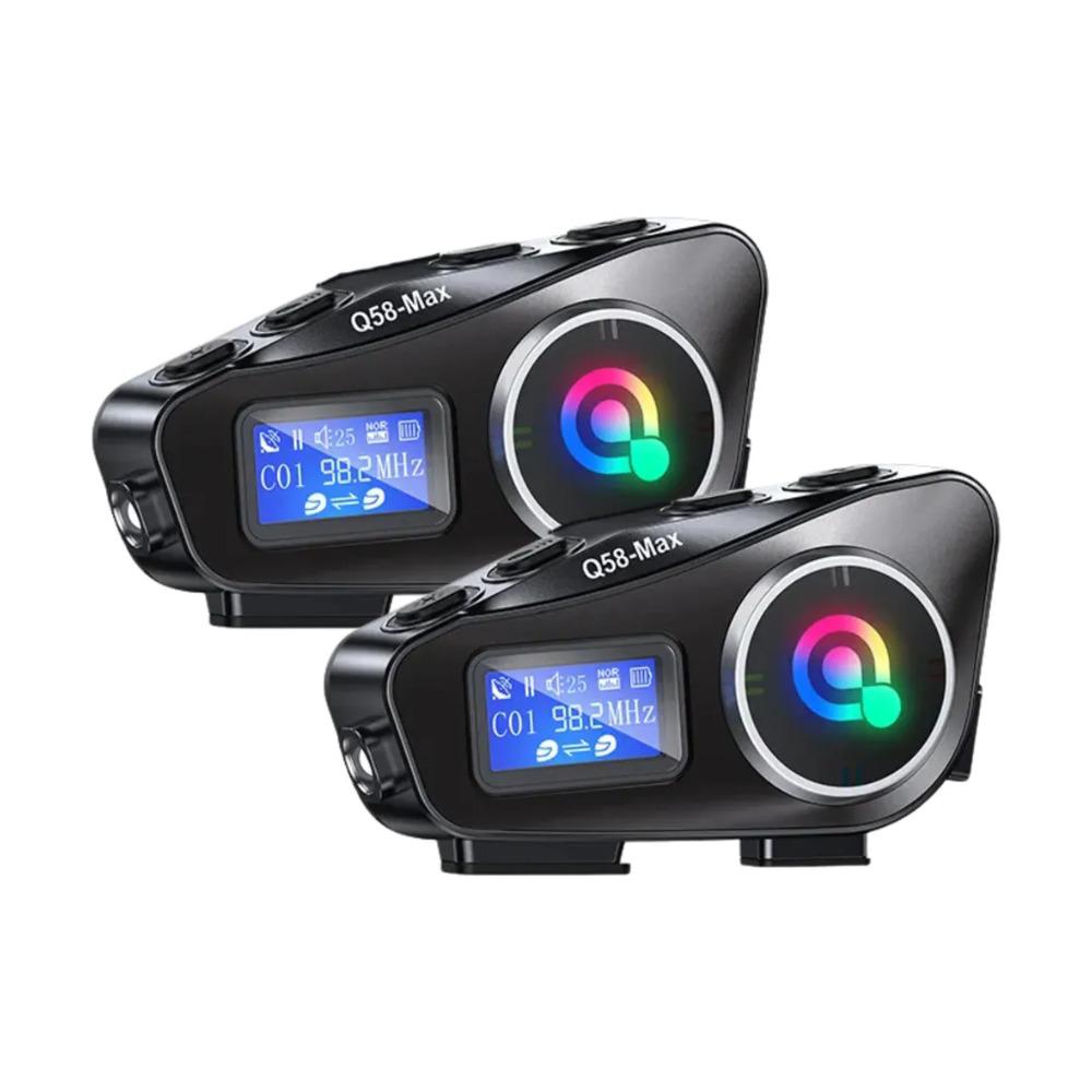 Intercomunicador Auriculares Doble Q58