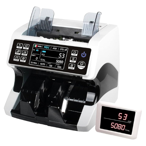 Vista 3 de Contadora de Billetes Con Pantalla