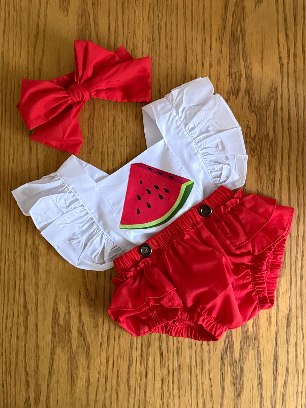 Conjunto Sandía para bebé✨ - Vista 1