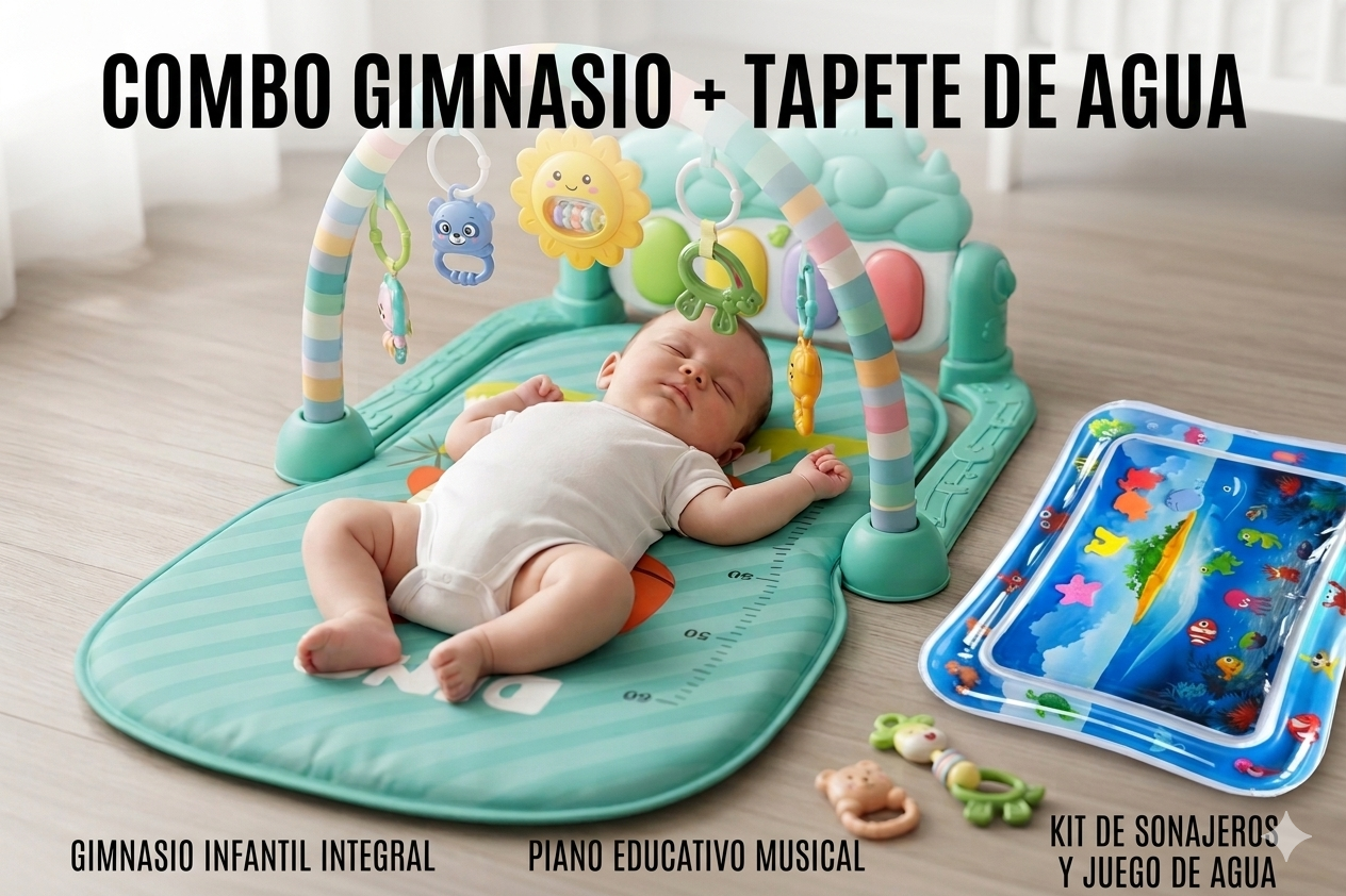 COMBO GIMNASIO + TAPETE DE AGUA - Vista 1