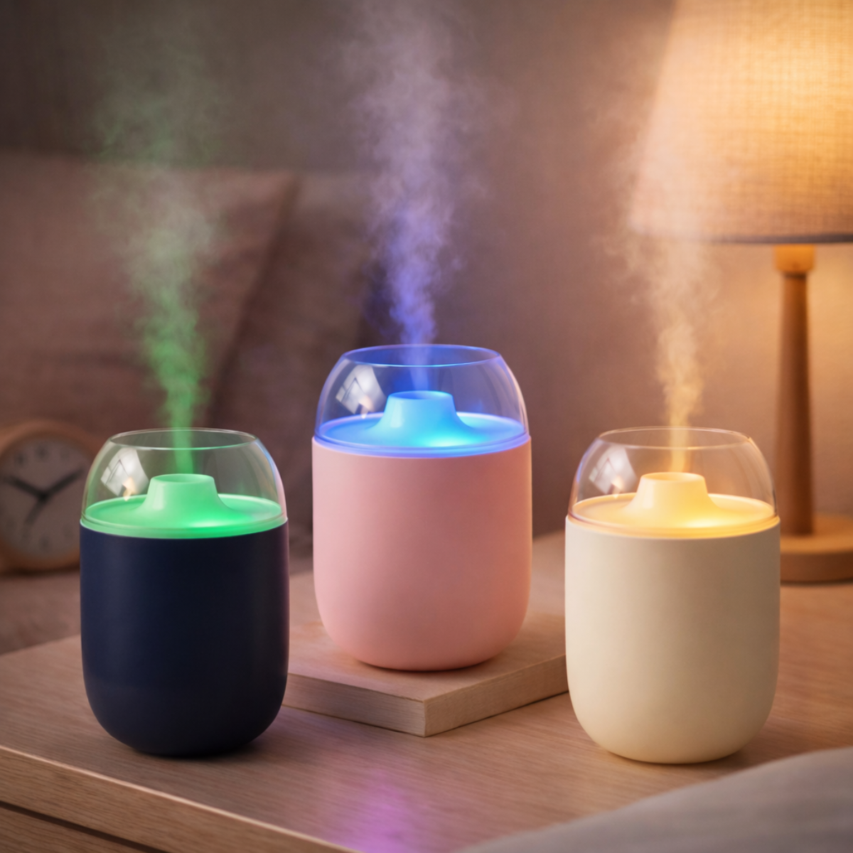 Mini Humidificador Rítmico RGB HQ-05 - Vista 1