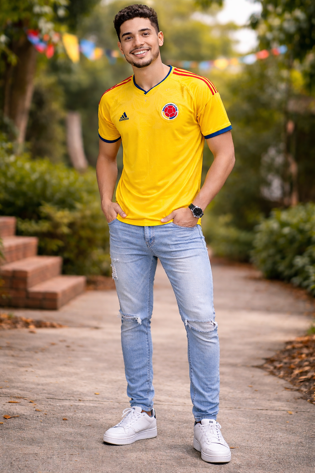 CAMISETA SELECCION COLOMBIA CABALLERO - Vista 1
