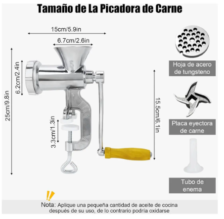 PROCESADOR DE CARNE Y ALIMENTOS JHP-8